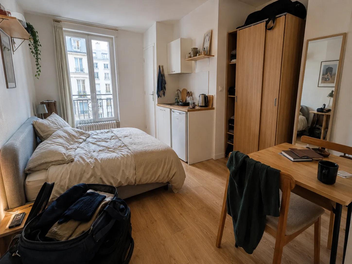 État des lieux avant le départ — Paris 11e, T3 70 m²